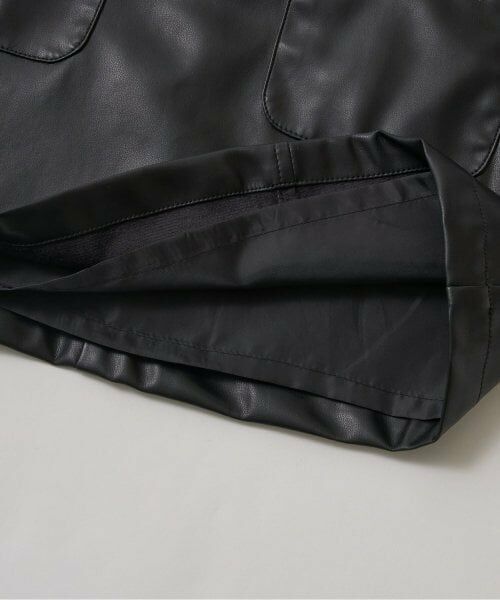 Lycee mine / リセマイン ミニ丈・ひざ丈ワンピース | 【やわらか合皮】ジャンパースカート | 詳細13