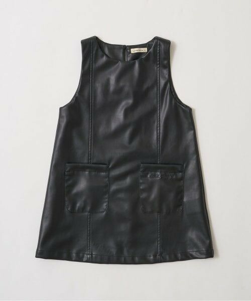 Lycee mine / リセマイン ミニ丈・ひざ丈ワンピース | 【やわらか合皮】ジャンパースカート | 詳細8