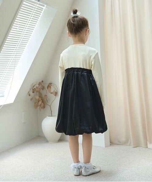 Lycee mine / リセマイン ミニ丈・ひざ丈ワンピース | 【あったかアイテム】ドッキングバルーンワンピース | 詳細13