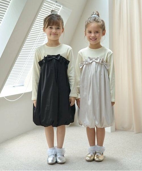 Lycee mine / リセマイン ミニ丈・ひざ丈ワンピース | 【あったかアイテム】ドッキングバルーンワンピース | 詳細14