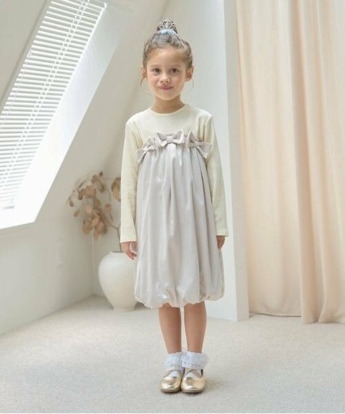 Lycee mine / リセマイン ミニ丈・ひざ丈ワンピース | 【あったかアイテム】ドッキングバルーンワンピース | 詳細6