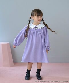 Lycee mine / リセマイン ミニ丈・ひざ丈ワンピース | 【サンリオキャラクターズ】クロミ衿ワンピース