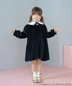 Lycee mine / リセマイン ミニ丈・ひざ丈ワンピース | 【サンリオキャラクターズ】クロミ衿ワンピース