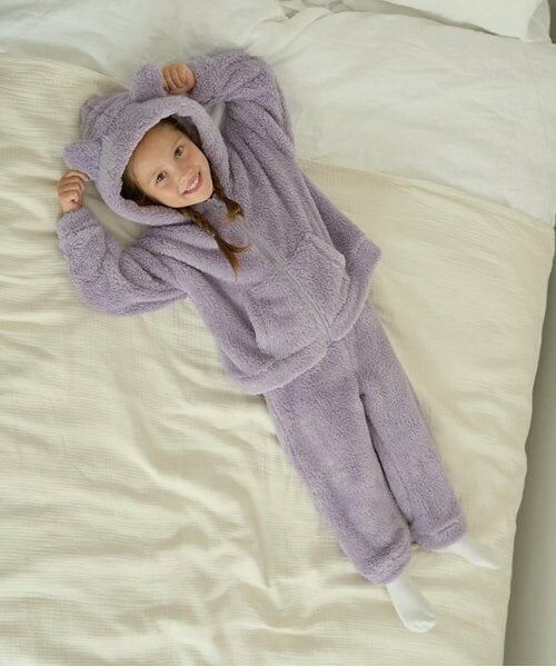 Lycee mine / リセマイン パーカー | 【ルームウェア】【ふわふわボア】うさぎ&ねこパーカー&パンツセット | 詳細10