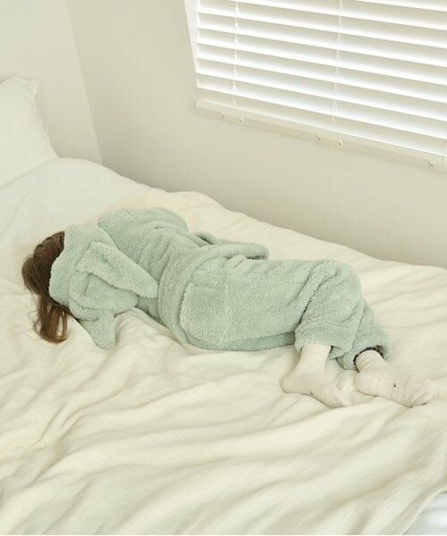 Lycee mine / リセマイン パーカー | 【ルームウェア】【ふわふわボア】うさぎ&ねこパーカー&パンツセット | 詳細14