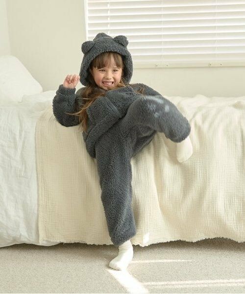 Lycee mine / リセマイン パーカー | 【ルームウェア】【ふわふわボア】うさぎ&ねこパーカー&パンツセット | 詳細15