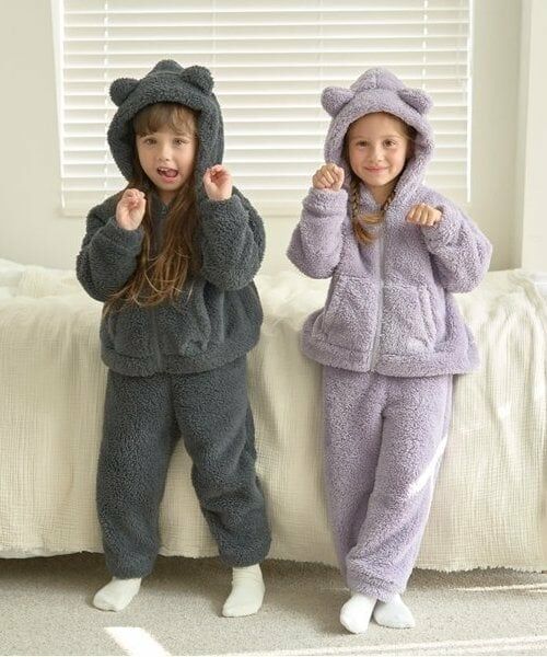 Lycee mine / リセマイン パーカー | 【ルームウェア】【ふわふわボア】うさぎ&ねこパーカー&パンツセット | 詳細19