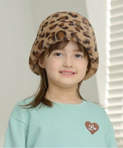 Lycee mine / リセマイン ハット | ファーバケットハット（茶）