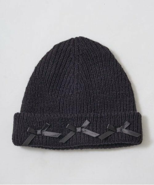 Lycee mine / リセマイン ニットキャップ | リボン・お花アソートニットキャップ | 詳細10