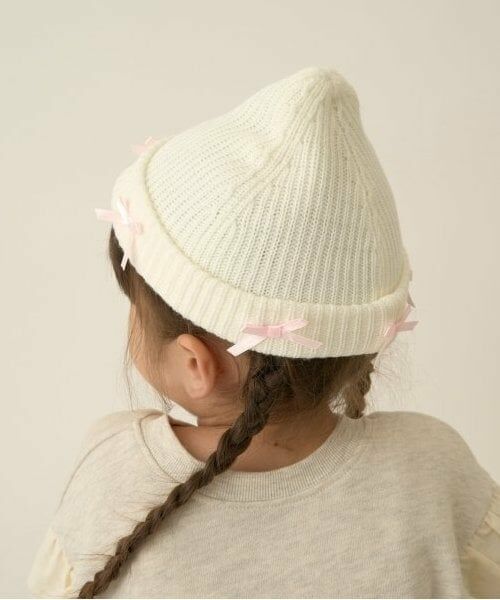 Lycee mine / リセマイン ニットキャップ | リボン・お花アソートニットキャップ | 詳細11