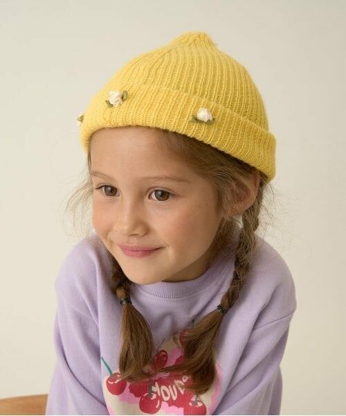 Lycee mine / リセマイン ニットキャップ | リボン・お花アソートニットキャップ | 詳細13