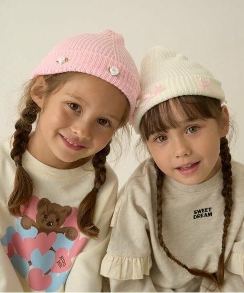 Lycee mine / リセマイン ニットキャップ | リボン・お花アソートニットキャップ | 詳細18