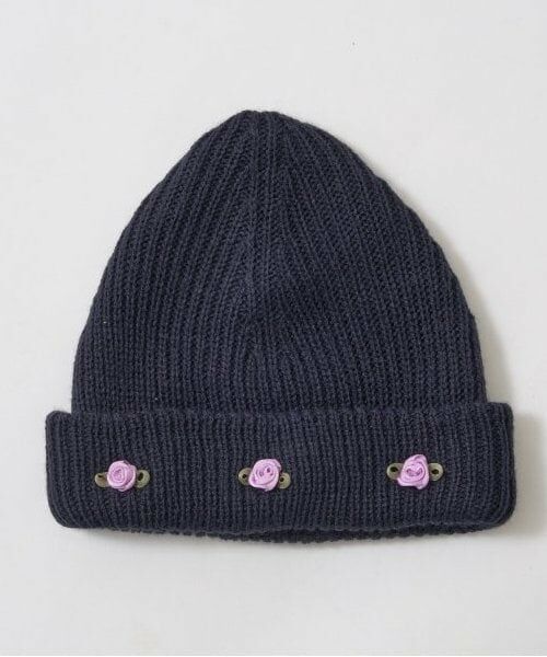 Lycee mine / リセマイン ニットキャップ | リボン・お花アソートニットキャップ | 詳細8