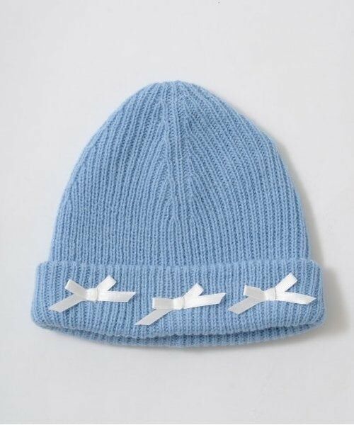 Lycee mine / リセマイン ニットキャップ | リボン・お花アソートニットキャップ | 詳細9