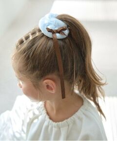 Lycee mine / リセマイン ヘアゴム・シュシュ | リボン付きフェイクファーシュシュ