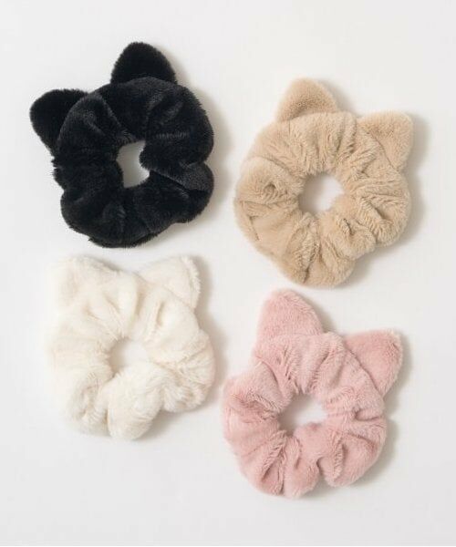 Lycee mine / リセマイン ヘアゴム・シュシュ | ねこみみフェイクファーシュシュ | 詳細1