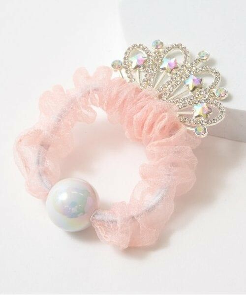 Lycee mine / リセマイン ヘアゴム・シュシュ | アソート王冠シュシュ（ピンク）