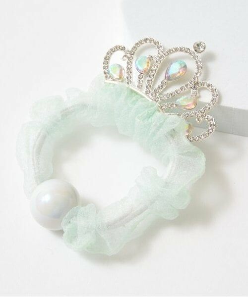 Lycee mine / リセマイン ヘアゴム・シュシュ | アソート王冠シュシュ（ミント）