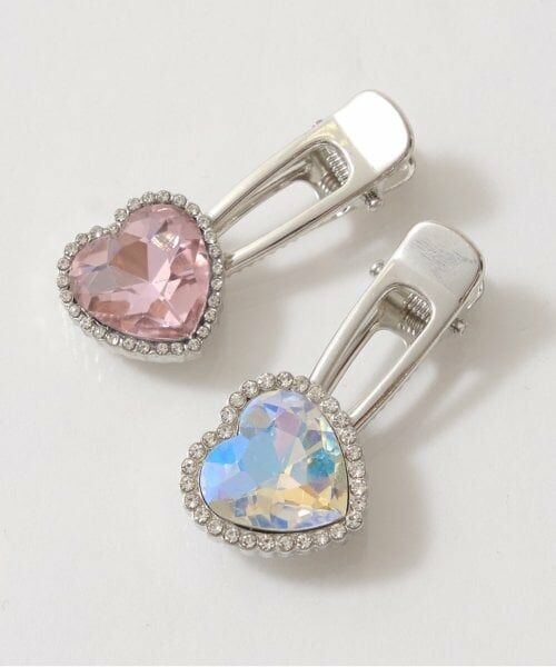 Lycee mine / リセマイン ヘアピン | キラキラハートヘアクリップ | 詳細3