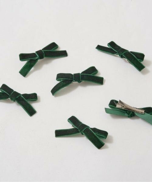 Lycee mine / リセマイン ヘアピン | ベロアリボンヘアクリップ6Pセット | 詳細10