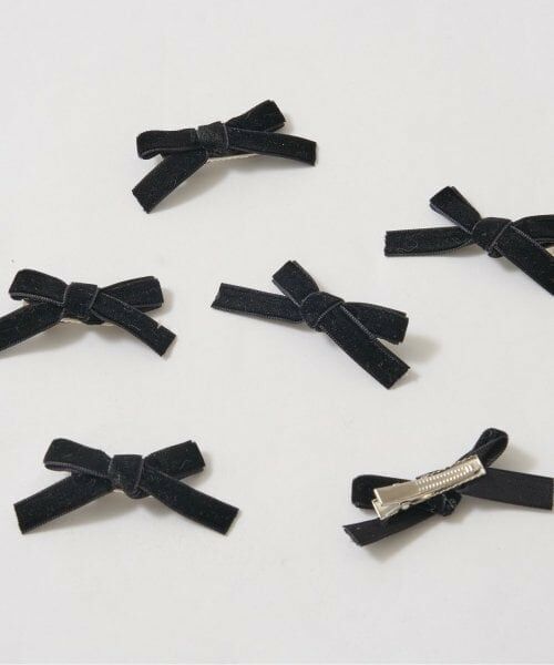 Lycee mine / リセマイン ヘアピン | ベロアリボンヘアクリップ6Pセット | 詳細11