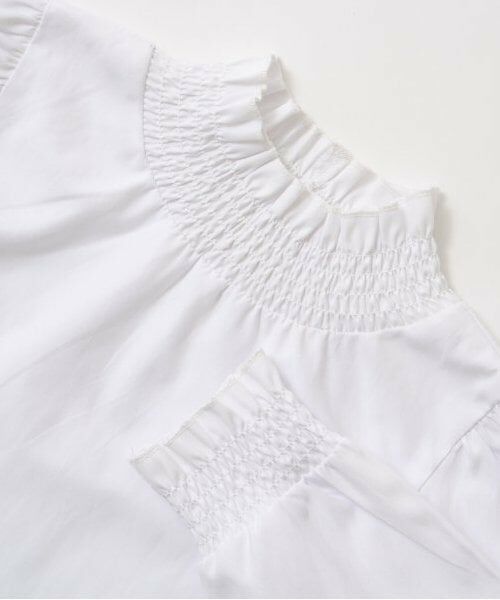 Lycee mine / リセマイン シャツ・ブラウス | 【オケージョン】シャーリングブラウス | 詳細4