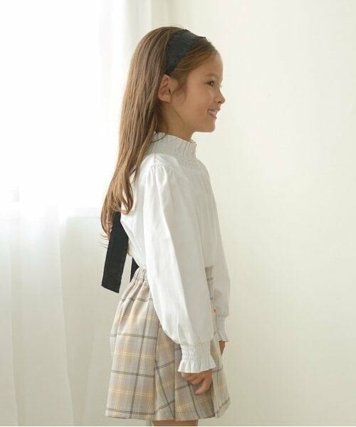 Lycee mine / リセマイン シャツ・ブラウス | 【オケージョン】シャーリングブラウス | 詳細6