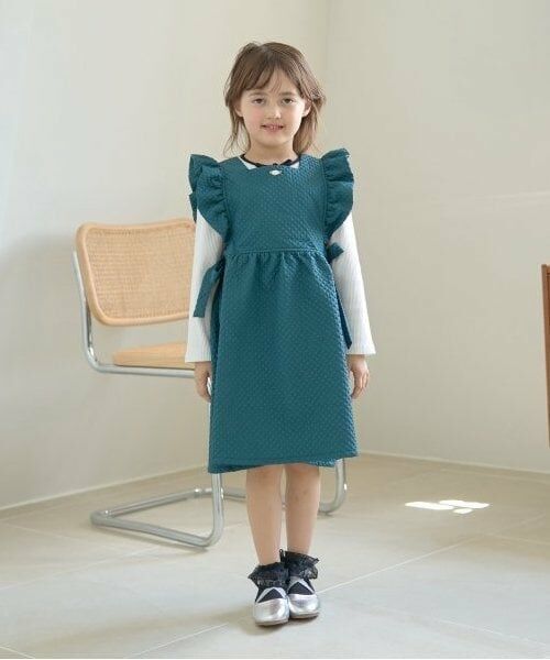 Lycee mine / リセマイン ミニ丈・ひざ丈ワンピース | 【オケージョン】フリルエプロンワンピース | 詳細13