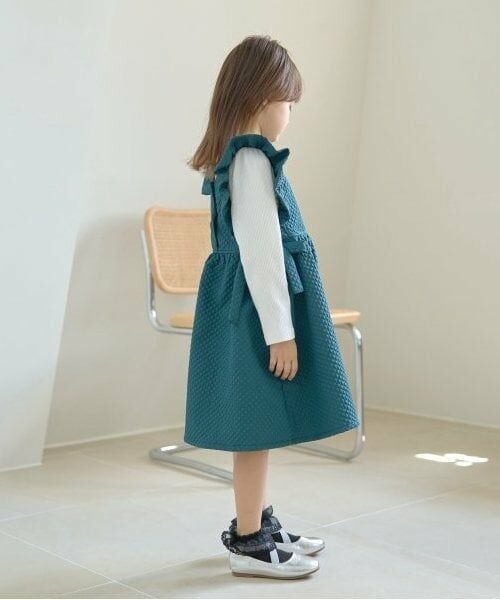 Lycee mine / リセマイン ミニ丈・ひざ丈ワンピース | 【オケージョン】フリルエプロンワンピース | 詳細14