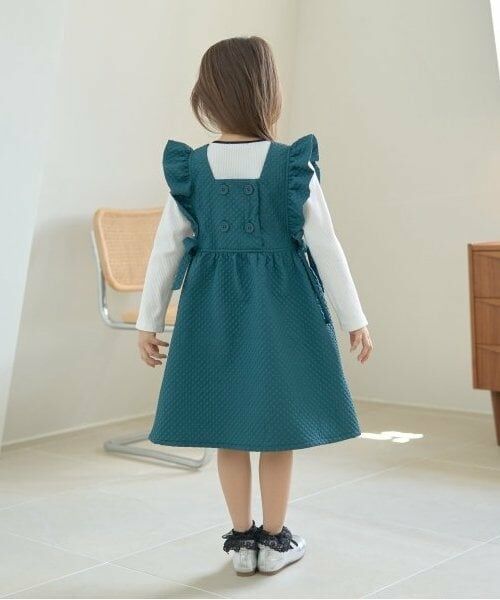Lycee mine / リセマイン ミニ丈・ひざ丈ワンピース | 【オケージョン】フリルエプロンワンピース | 詳細15