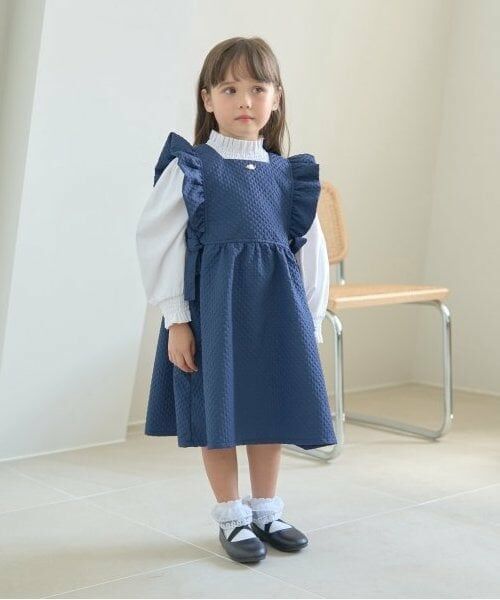 Lycee mine / リセマイン ミニ丈・ひざ丈ワンピース | 【オケージョン】フリルエプロンワンピース | 詳細16