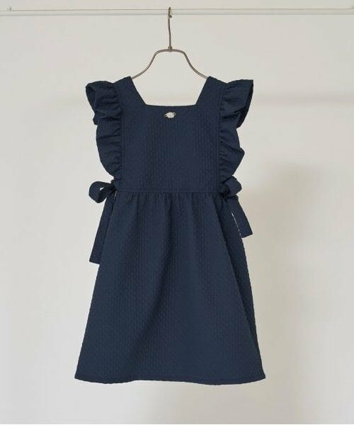 Lycee mine / リセマイン ミニ丈・ひざ丈ワンピース | 【オケージョン】フリルエプロンワンピース | 詳細2