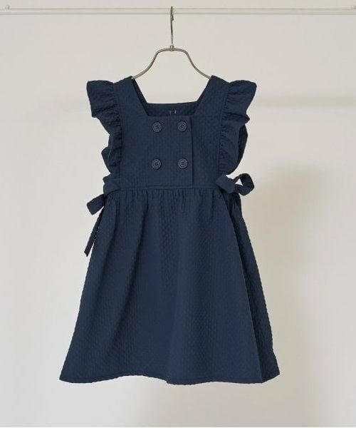 Lycee mine / リセマイン ミニ丈・ひざ丈ワンピース | 【オケージョン】フリルエプロンワンピース | 詳細3