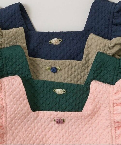 Lycee mine / リセマイン ミニ丈・ひざ丈ワンピース | 【オケージョン】フリルエプロンワンピース | 詳細4