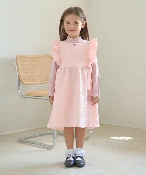 Lycee mine / リセマイン ミニ丈・ひざ丈ワンピース | 【オケージョン】フリルエプロンワンピース | 詳細8