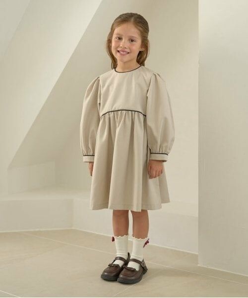 Lycee mine / リセマイン ミニ丈・ひざ丈ワンピース | 【オケージョン】外せる衿付きワンピース | 詳細10