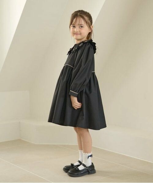 Lycee mine / リセマイン ミニ丈・ひざ丈ワンピース | 【オケージョン】外せる衿付きワンピース | 詳細12