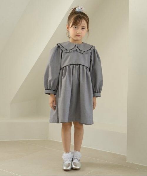 Lycee mine / リセマイン ミニ丈・ひざ丈ワンピース | 【オケージョン】外せる衿付きワンピース | 詳細15