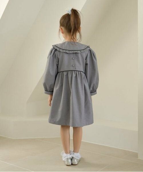 Lycee mine / リセマイン ミニ丈・ひざ丈ワンピース | 【オケージョン】外せる衿付きワンピース | 詳細16