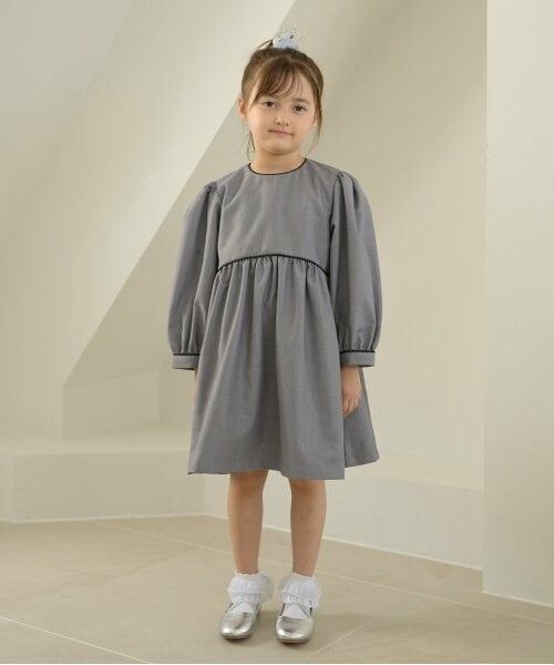 Lycee mine / リセマイン ミニ丈・ひざ丈ワンピース | 【オケージョン】外せる衿付きワンピース | 詳細17