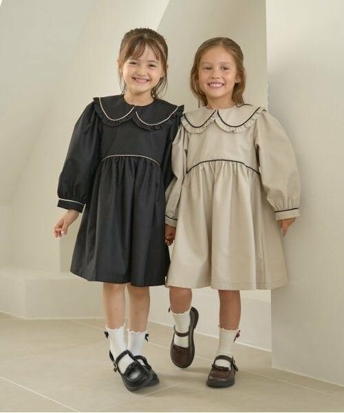 Lycee mine / リセマイン ミニ丈・ひざ丈ワンピース | 【オケージョン】外せる衿付きワンピース | 詳細19