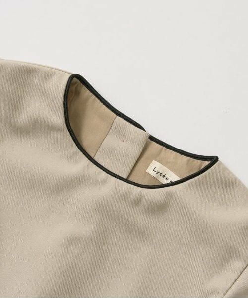 Lycee mine / リセマイン ミニ丈・ひざ丈ワンピース | 【オケージョン】外せる衿付きワンピース | 詳細6