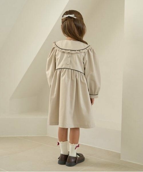 Lycee mine / リセマイン ミニ丈・ひざ丈ワンピース | 【オケージョン】外せる衿付きワンピース | 詳細9