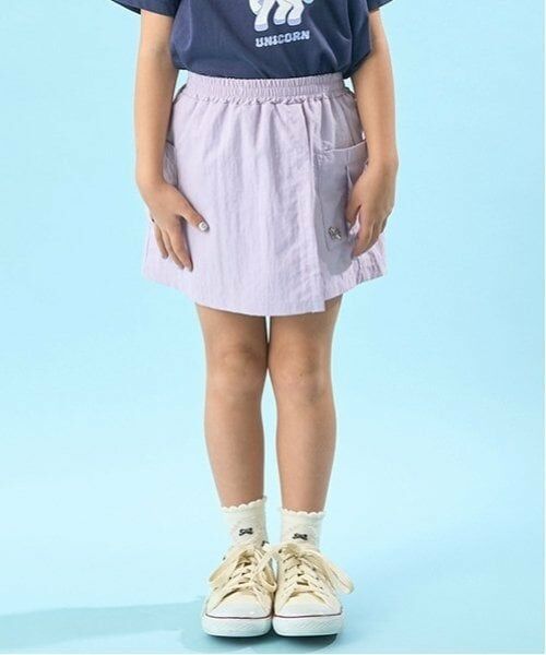 Lycee mine / リセマイン ショート・ハーフ・半端丈パンツ | 【撥水加工】ラップパンツ（ライラック）