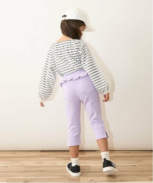 Lycee mine / リセマイン その他パンツ | 【ともパン】サイドスリット7分丈カプリパンツ | 詳細4