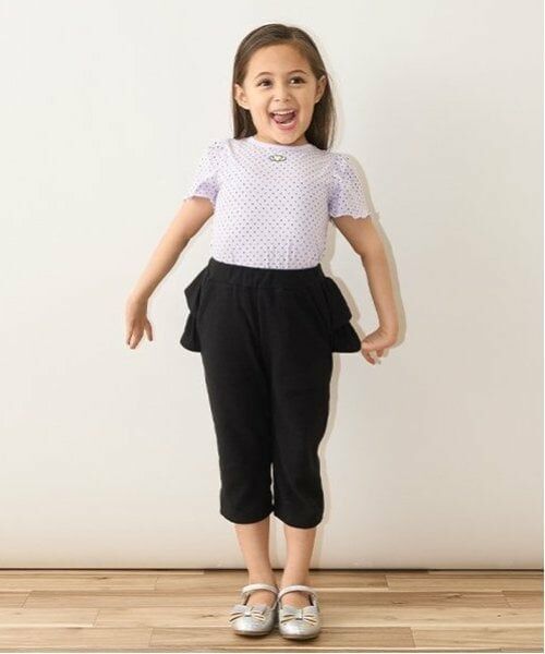 Lycee mine / リセマイン その他パンツ | 【ともパン】バックフリル7分丈カプリパンツ | 詳細1