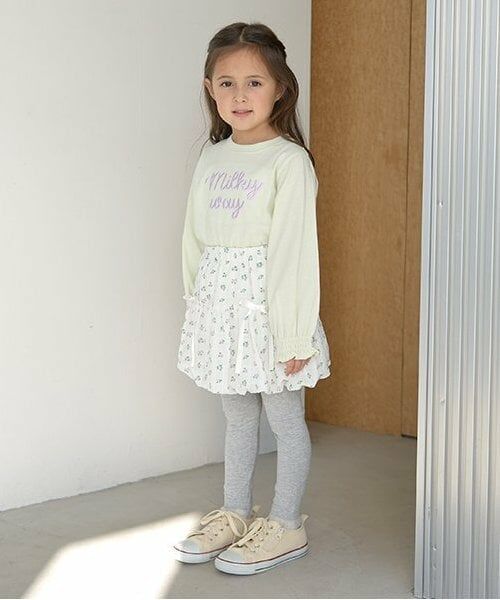 Lycee mine / リセマイン レギンス・スパッツ | 裾チュールフリル9分丈レギンス | 詳細11