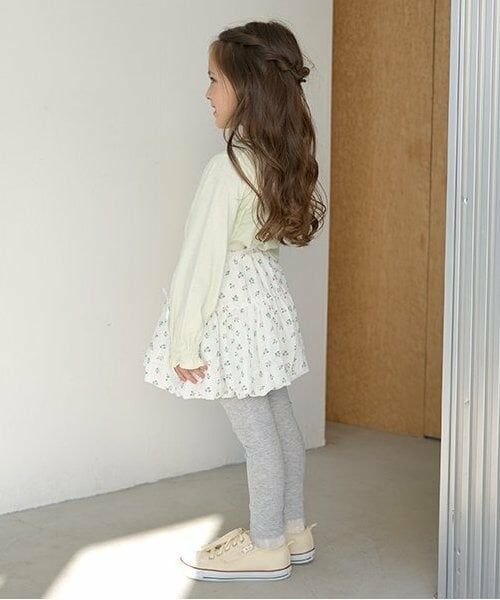 Lycee mine / リセマイン レギンス・スパッツ | 裾チュールフリル9分丈レギンス | 詳細12