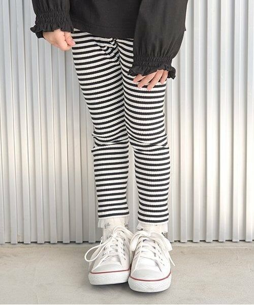 Lycee mine / リセマイン レギンス・スパッツ | 裾チュールフリル9分丈レギンス | 詳細14