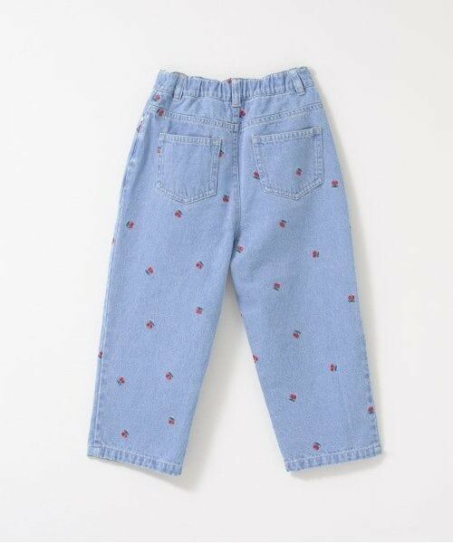 Lycee mine / リセマイン その他パンツ | 【LOVE DENIM】アソート刺しゅう総柄ストレートパンツ | 詳細5